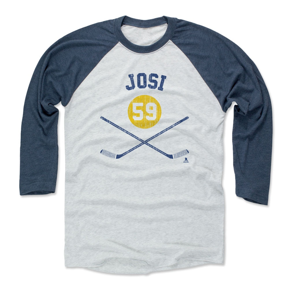 Roman Josi Men&#39;s Baseball T-Shirt | 500 LEVEL
