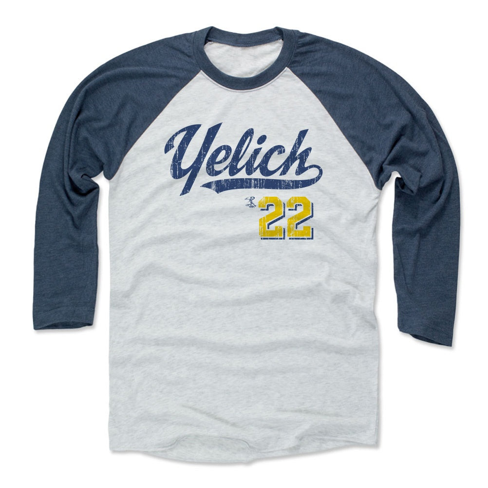 Christian Yelich Men's Baseball T-Shirt | 500 LEVEL