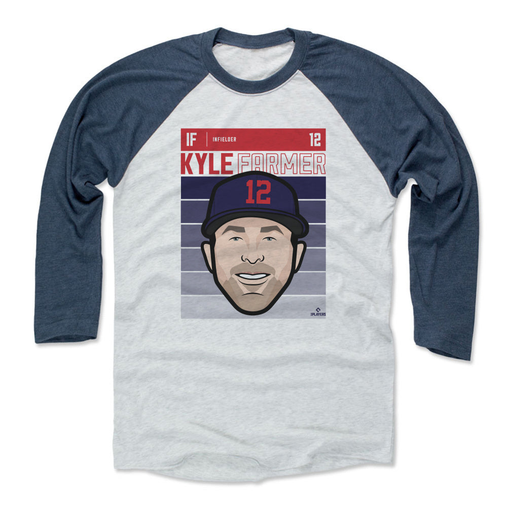 Kyle Farmer Men&#39;s Baseball T-Shirt | 500 LEVEL