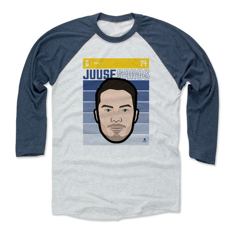 Juuse Saros Men's Baseball T-Shirt | 500 LEVEL