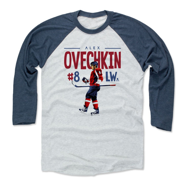 Alex Ovechkin Men's Baseball T-Shirt | 500 LEVEL