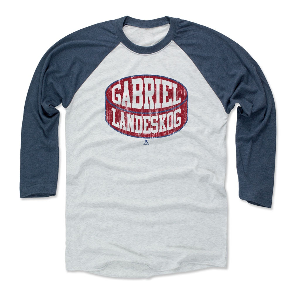Gabriel Landeskog Men's Baseball T-Shirt | 500 LEVEL