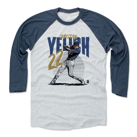 Christian Yelich Men's Baseball T-Shirt | 500 LEVEL