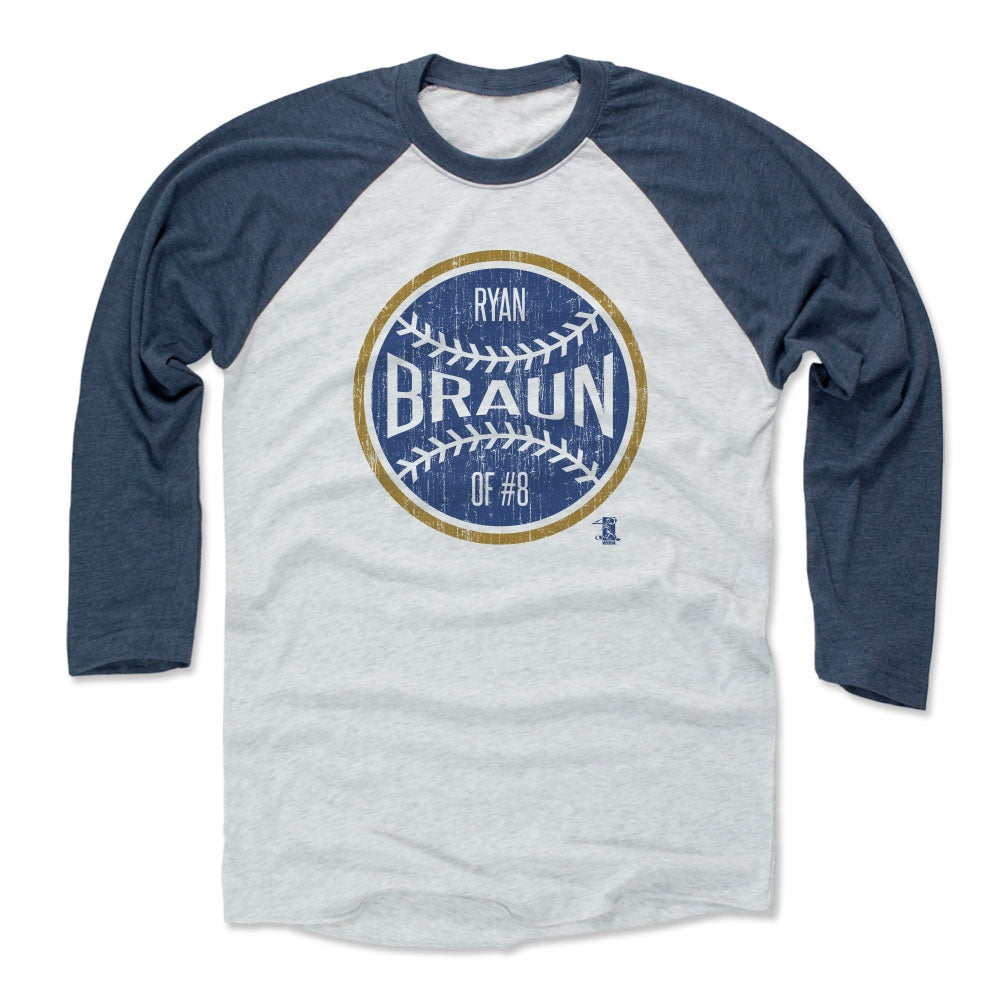 Ryan Braun Men&#39;s Baseball T-Shirt | 500 LEVEL