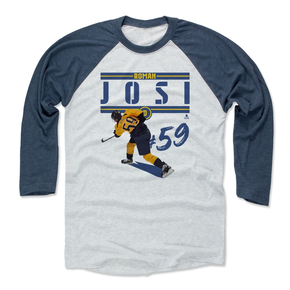 Roman Josi Men's Baseball T-Shirt | 500 LEVEL