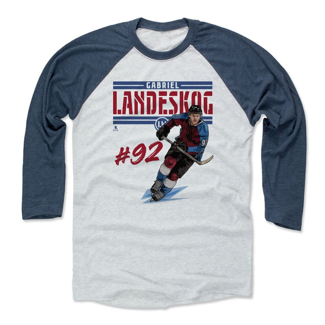 Gabriel Landeskog Men's Baseball T-Shirt | 500 LEVEL