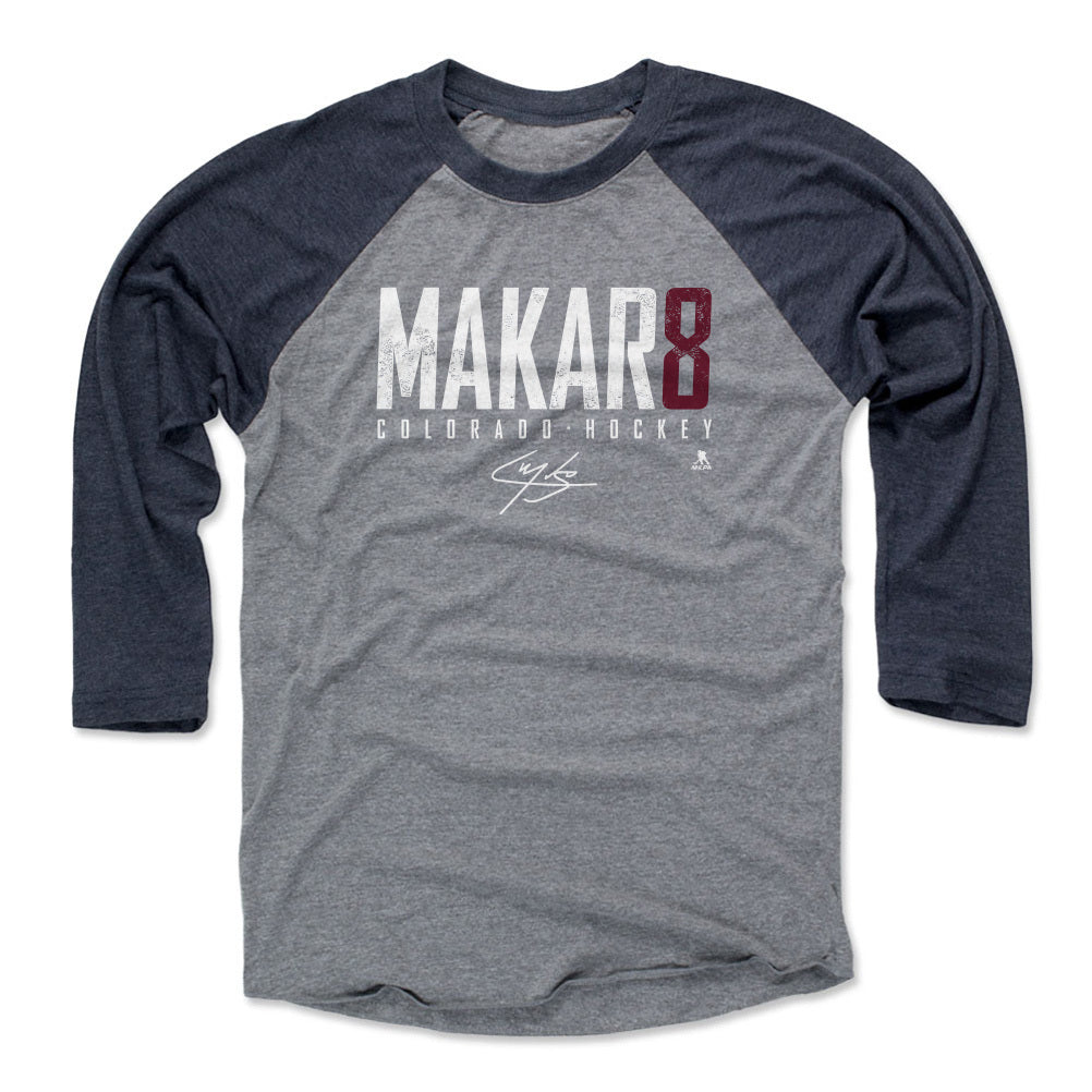 Cale Makar Men&#39;s Baseball T-Shirt | 500 LEVEL