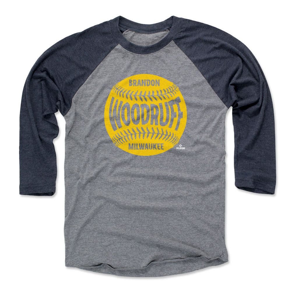 Brandon Woodruff Men&#39;s Baseball T-Shirt | 500 LEVEL