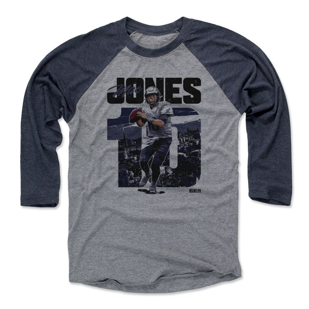 Mac Jones Men&#39;s Baseball T-Shirt | 500 LEVEL