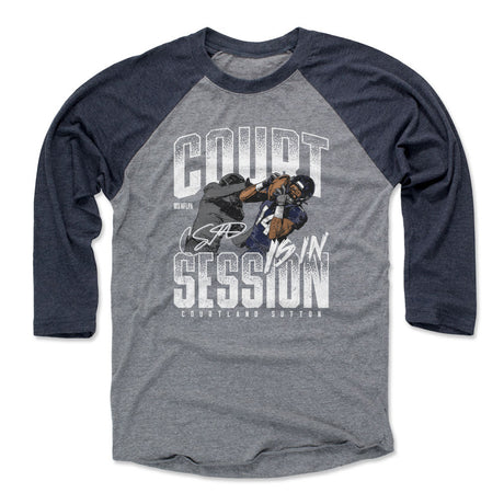 Courtland Sutton Men's Baseball T-Shirt | 500 LEVEL