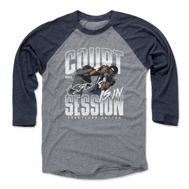 Courtland Sutton Men's Baseball T-Shirt | 500 LEVEL