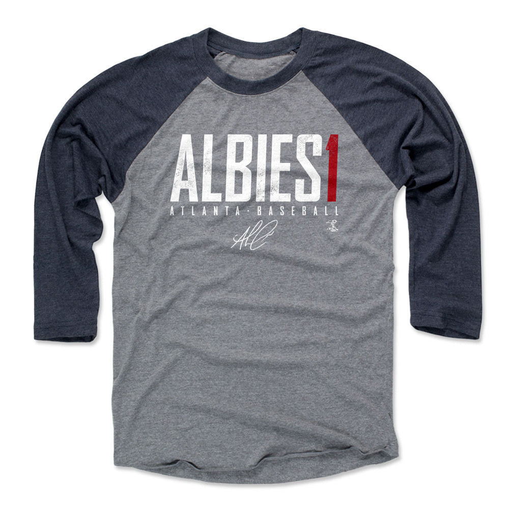 Ozzie Albies Men's Baseball T-Shirt | 500 LEVEL