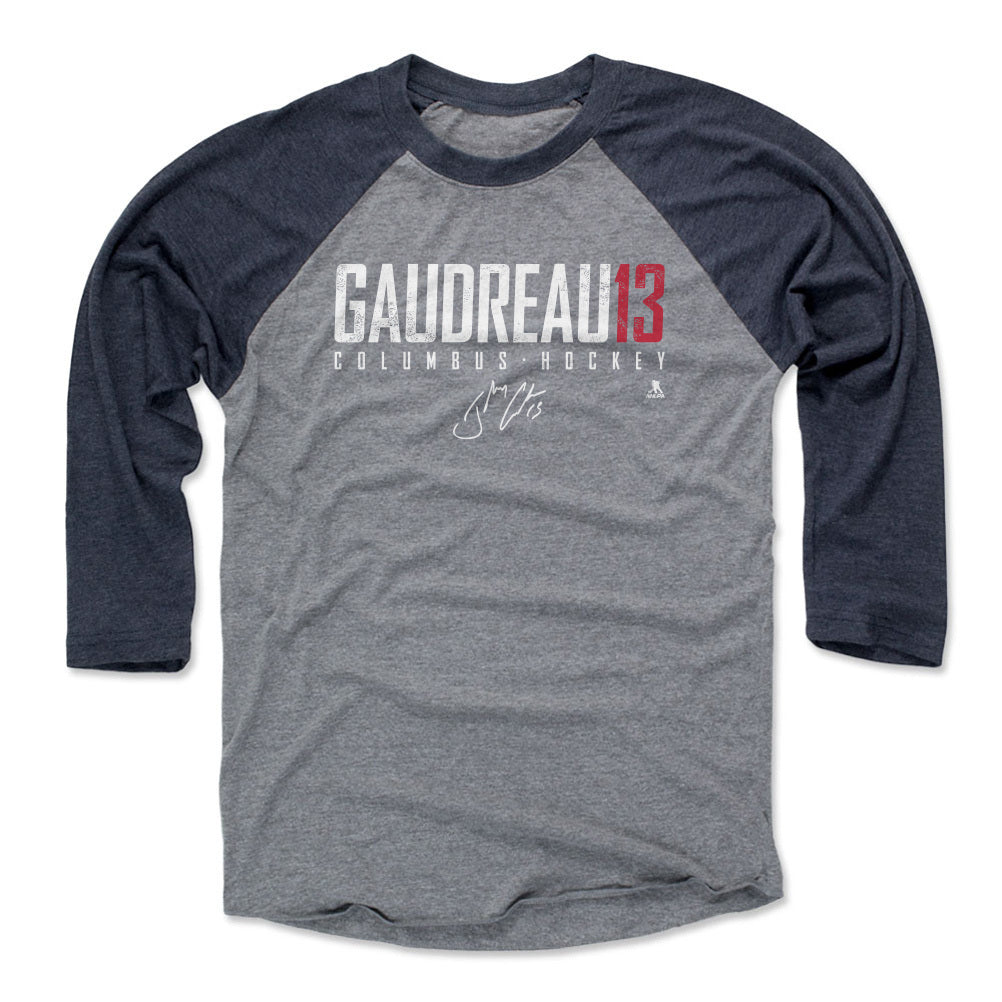 Johnny Gaudreau Men&#39;s Baseball T-Shirt | 500 LEVEL