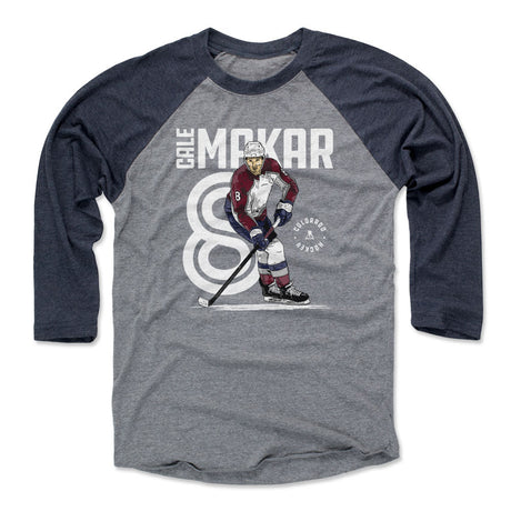 Cale Makar Men's Baseball T-Shirt | 500 LEVEL
