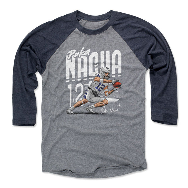 Puka Nacua Men's Baseball T-Shirt | 500 LEVEL