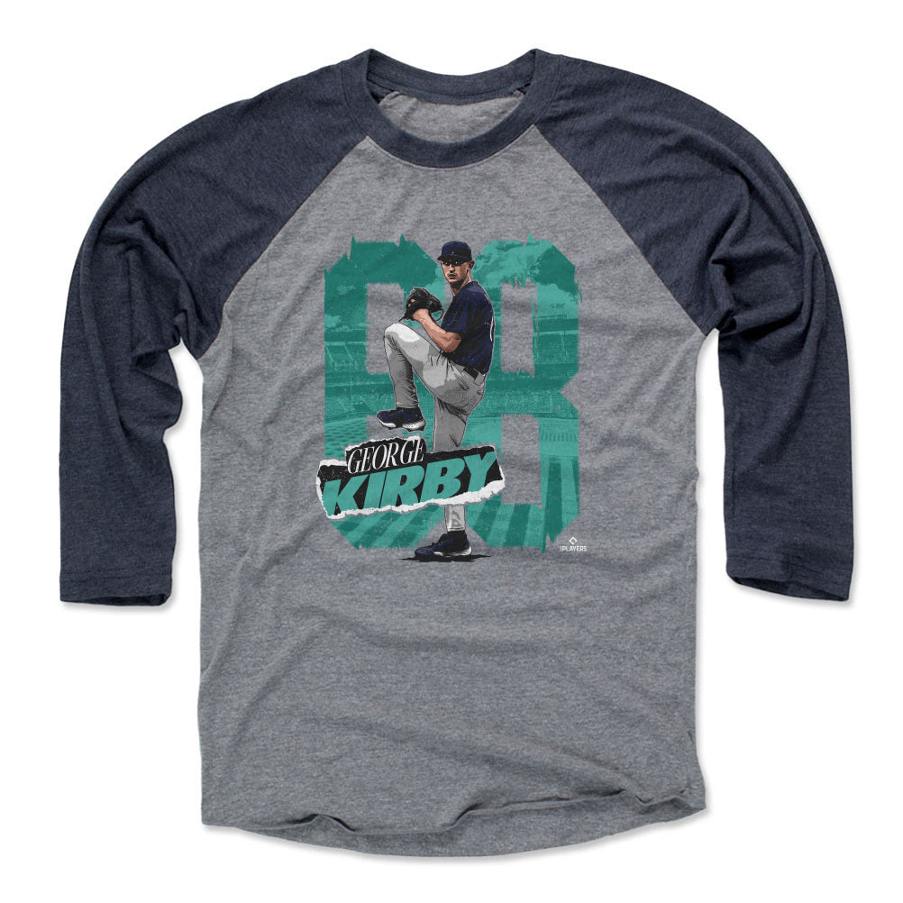 George Kirby Men&#39;s Baseball T-Shirt | 500 LEVEL
