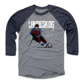 Gabriel Landeskog Men's Baseball T-Shirt | 500 LEVEL