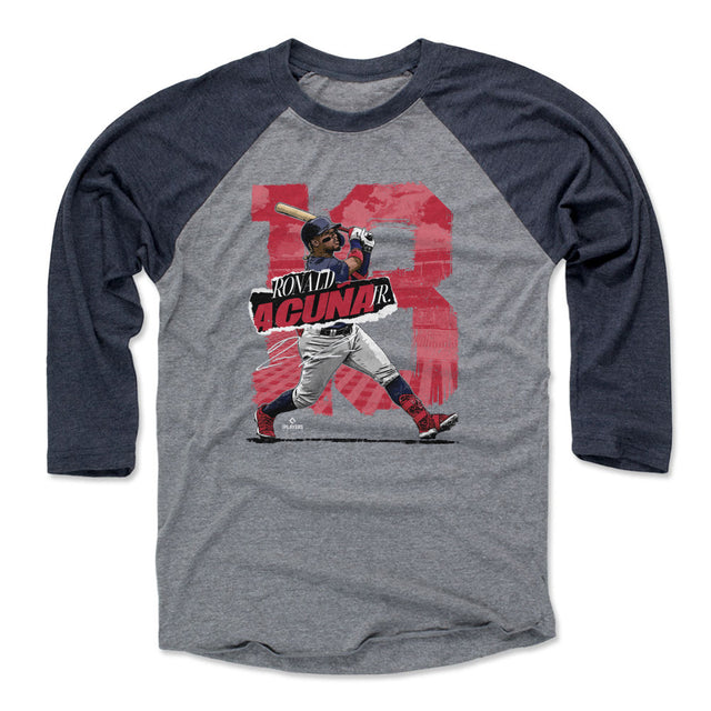 Ronald Acuna Jr. Men's Baseball T-Shirt | 500 LEVEL