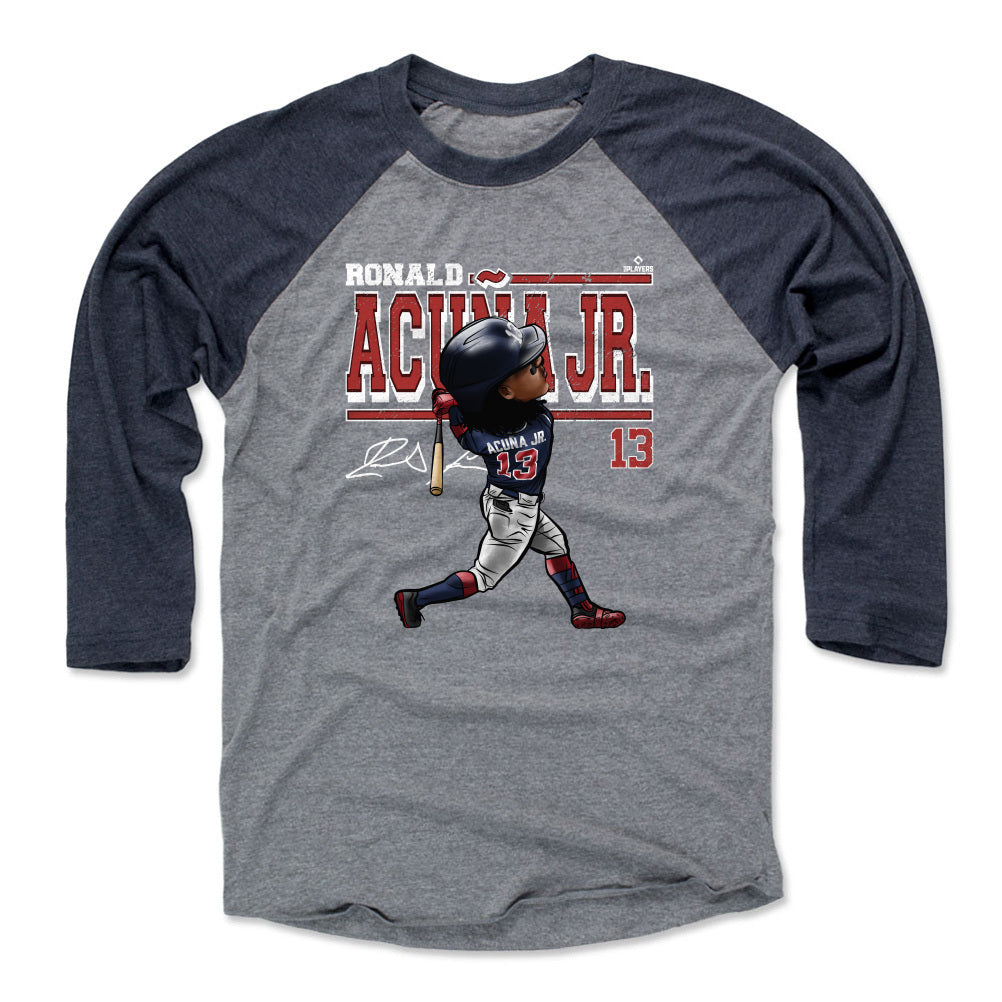 Ronald Acuna Jr. Men's Baseball T-Shirt | 500 LEVEL