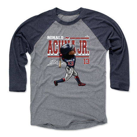 Ronald Acuna Jr. Men's Baseball T-Shirt | 500 LEVEL