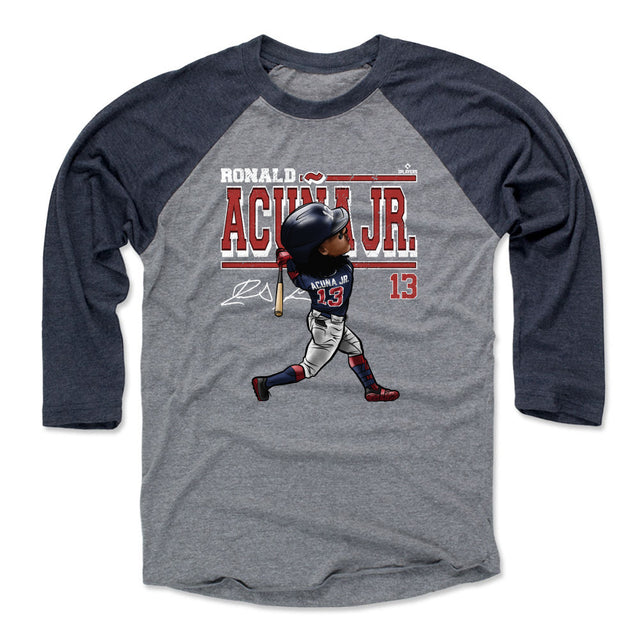 Ronald Acuna Jr. Men's Baseball T-Shirt | 500 LEVEL