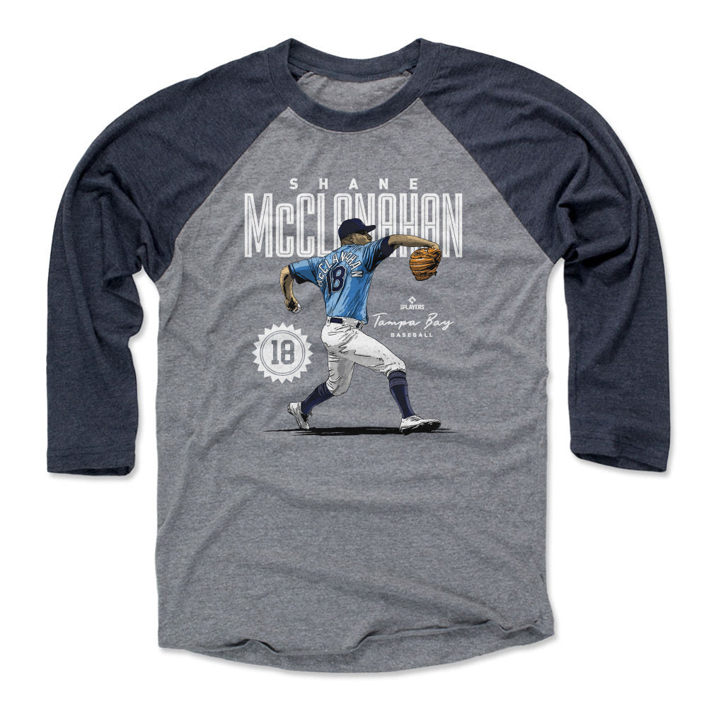 Shane McClanahan Men&#39;s Baseball T-Shirt | 500 LEVEL