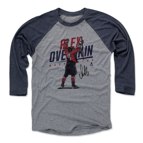 Alex Ovechkin Men's Baseball T-Shirt | 500 LEVEL