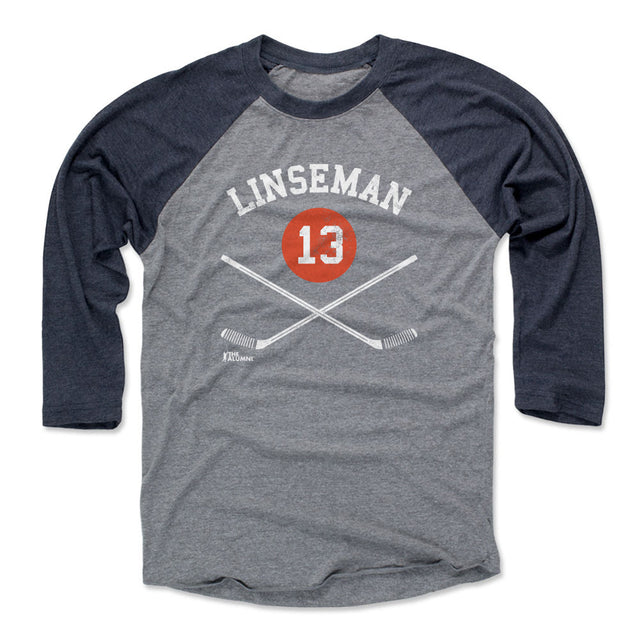 Ken Linseman Men's Baseball T-Shirt | 500 LEVEL