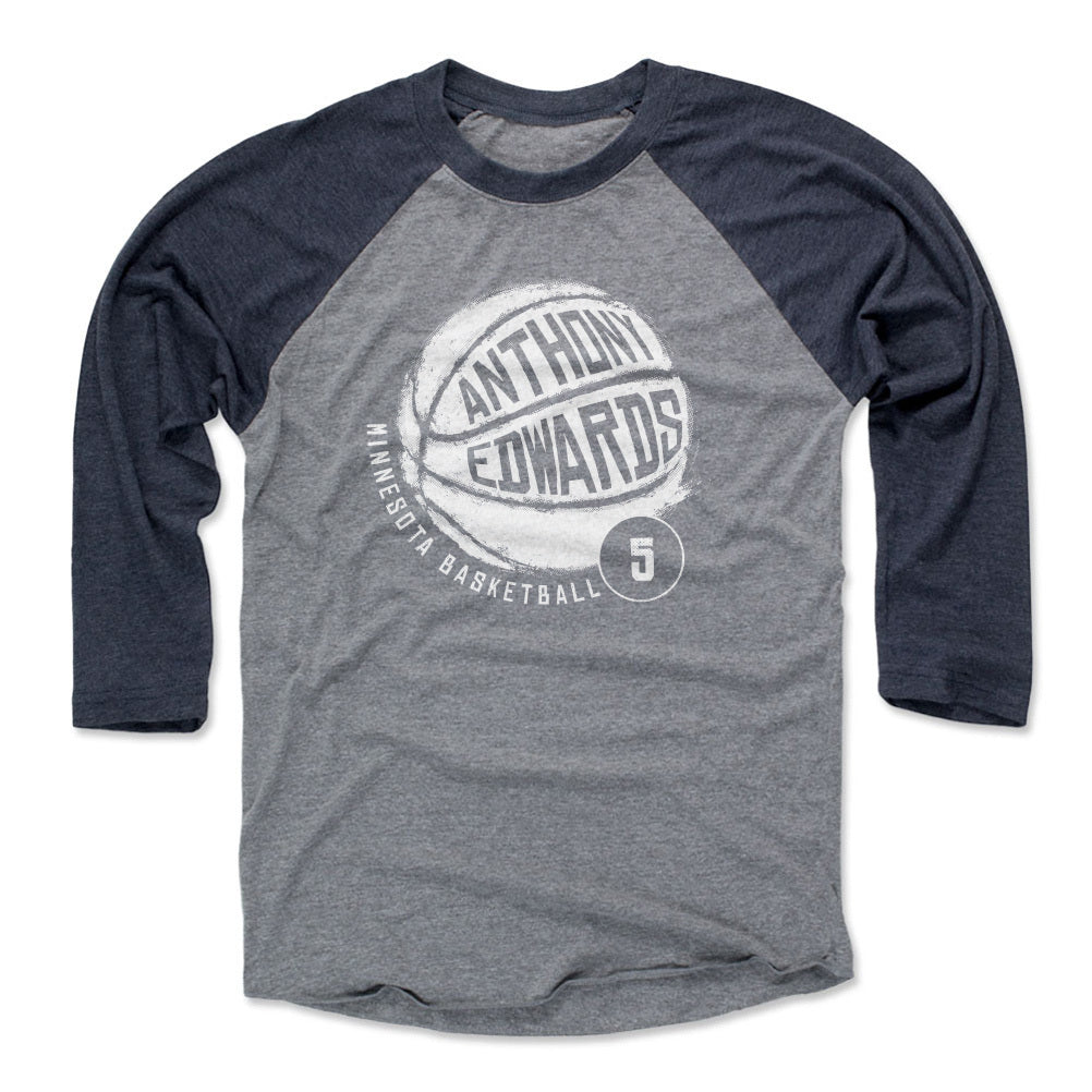 Anthony Edwards Men&#39;s Baseball T-Shirt | 500 LEVEL