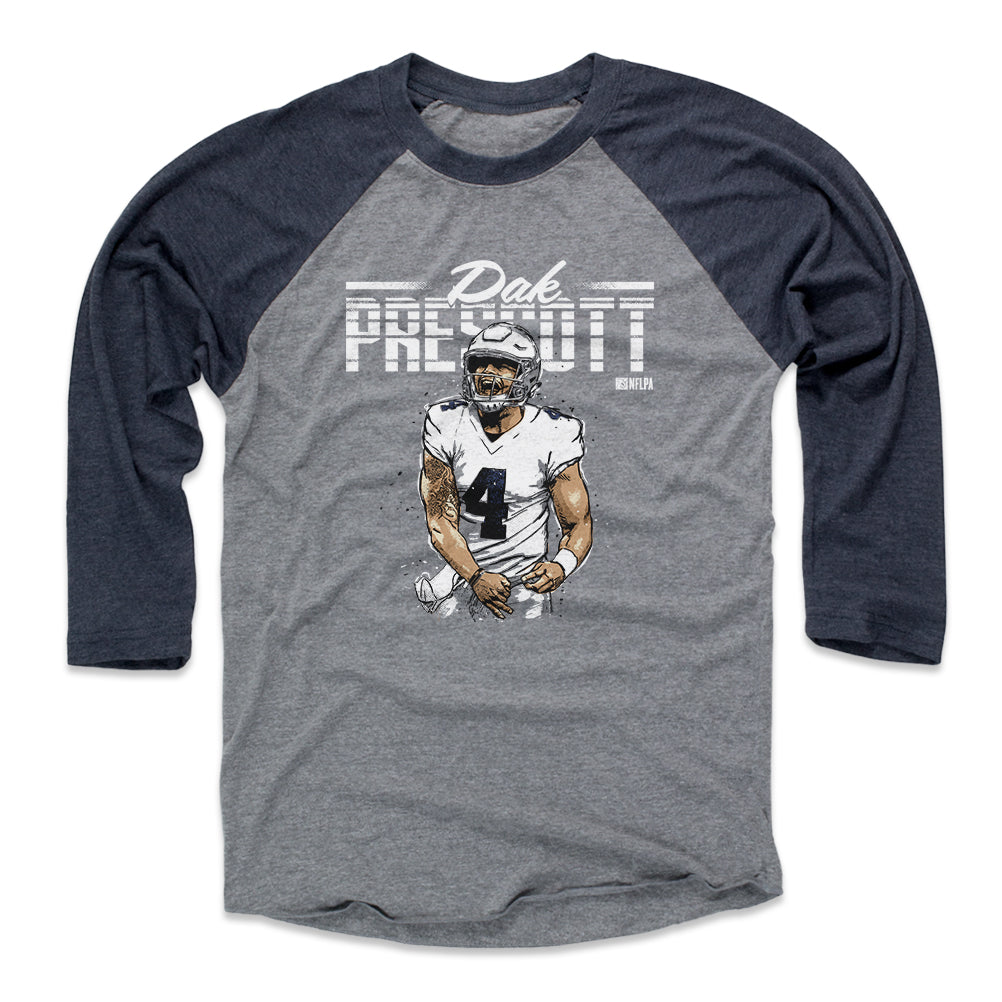 Dak Prescott Men&#39;s Baseball T-Shirt | 500 LEVEL