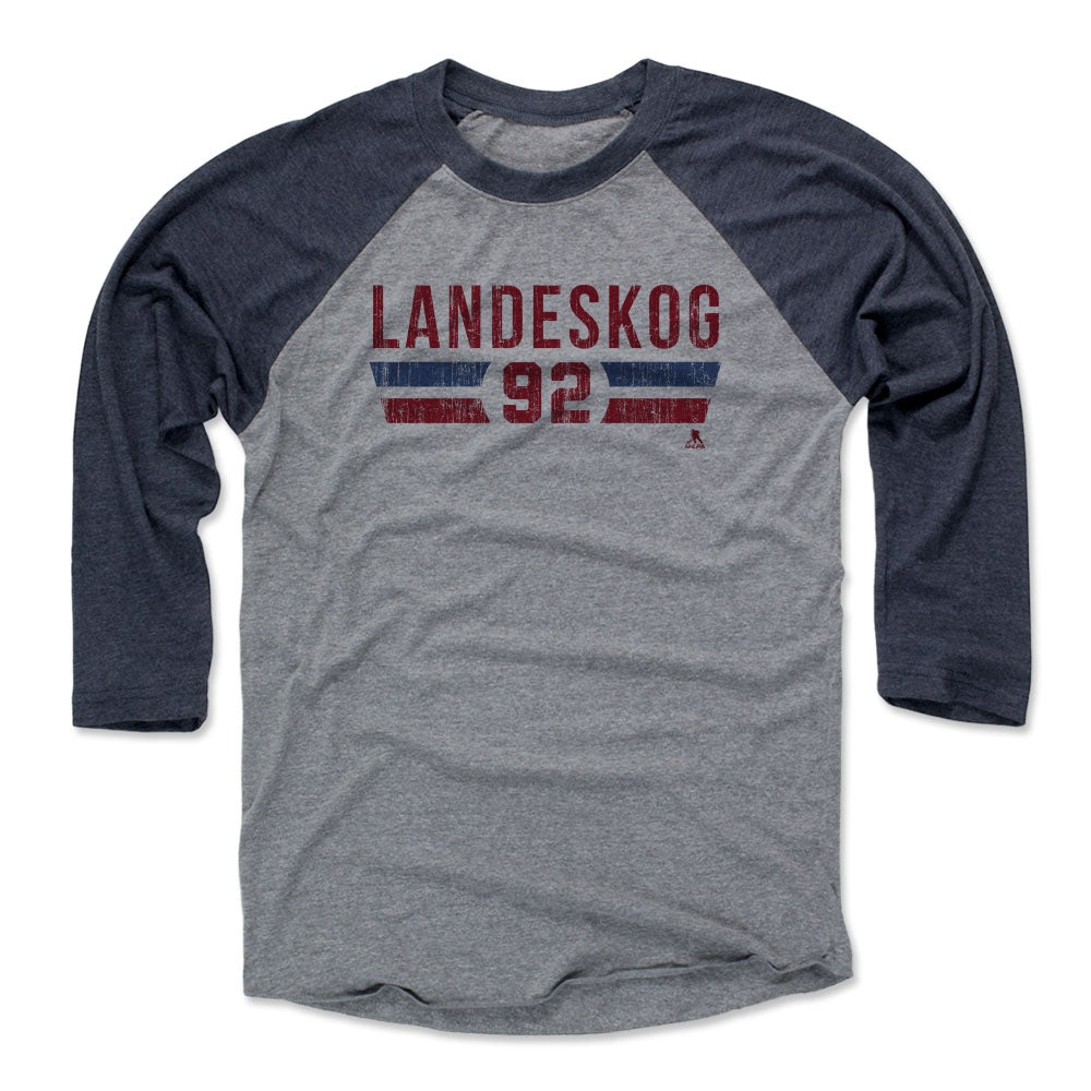 Gabriel Landeskog Men&#39;s Baseball T-Shirt | 500 LEVEL