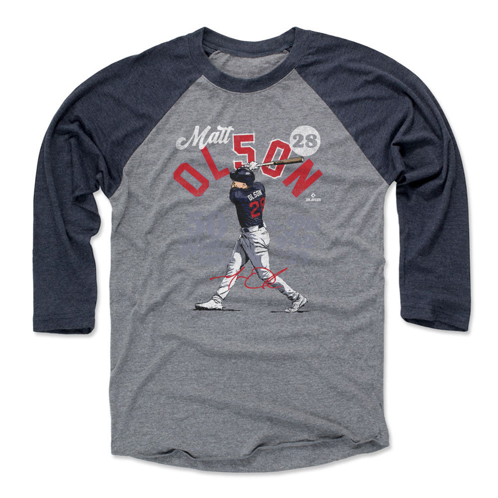 Matt Olson Men&#39;s Baseball T-Shirt | 500 LEVEL