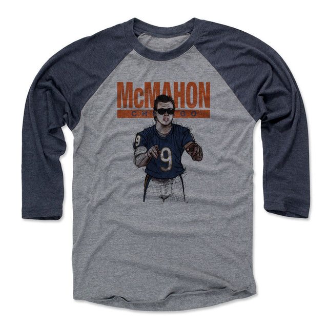Jim McMahon Men's Baseball T-Shirt | 500 LEVEL