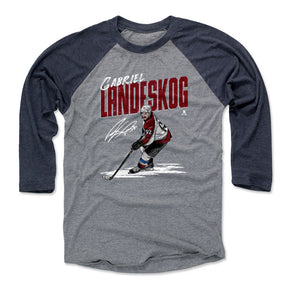 Gabriel Landeskog Men's Baseball T-Shirt | 500 LEVEL