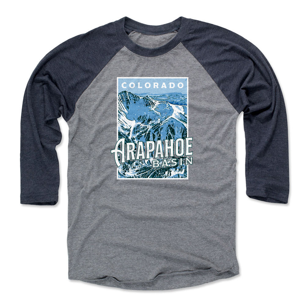 Arapahoe Basin Men&#39;s Baseball T-Shirt | 500 LEVEL