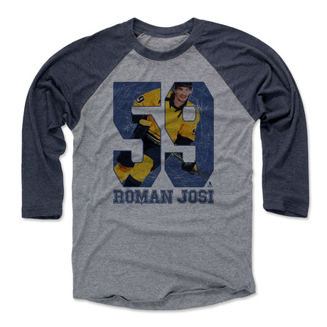 Roman Josi Men's Baseball T-Shirt | 500 LEVEL