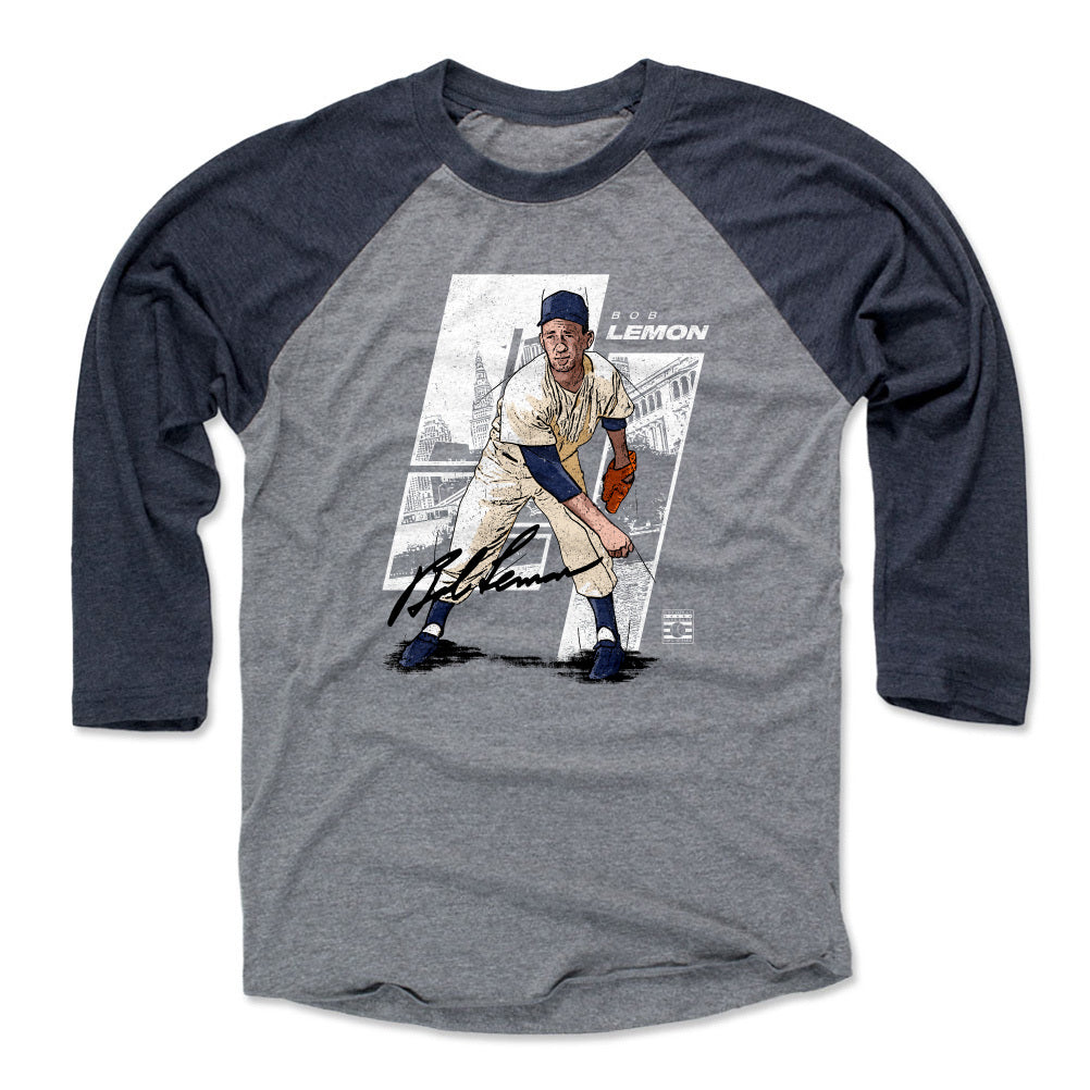 Bob Lemon Men&#39;s Baseball T-Shirt | 500 LEVEL