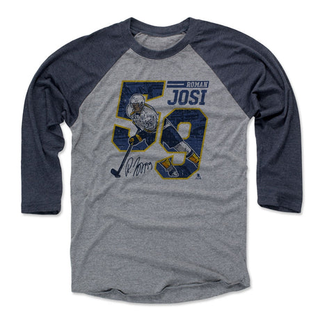 Roman Josi Men's Baseball T-Shirt | 500 LEVEL