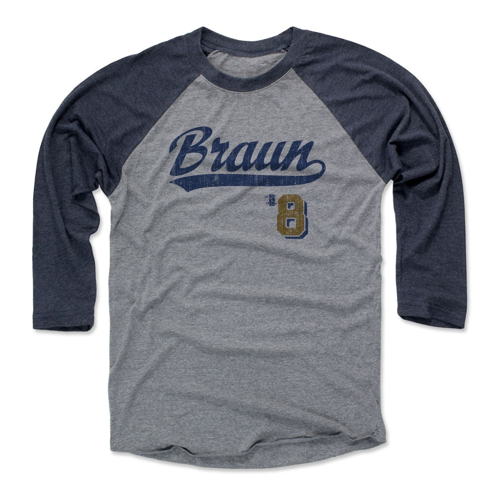 Ryan Braun Baseball Tee Shirt, Milwaukee Baseball Men's Baseball T-Shirt