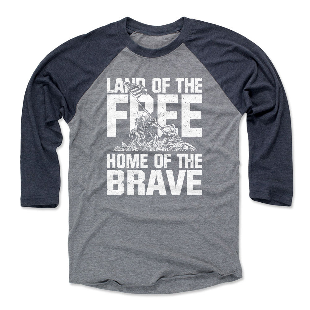 Patriotic Men&#39;s Baseball T-Shirt | 500 LEVEL