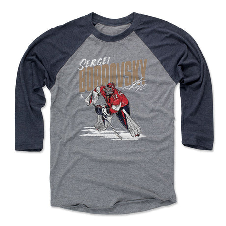 Sergei Bobrovsky Men's Baseball T-Shirt | 500 LEVEL