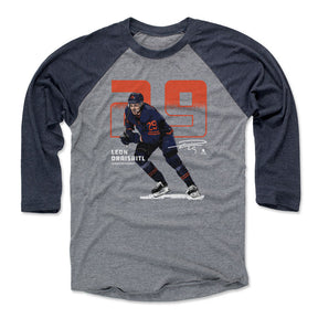 Leon Draisaitl Men's Baseball T-Shirt | 500 LEVEL