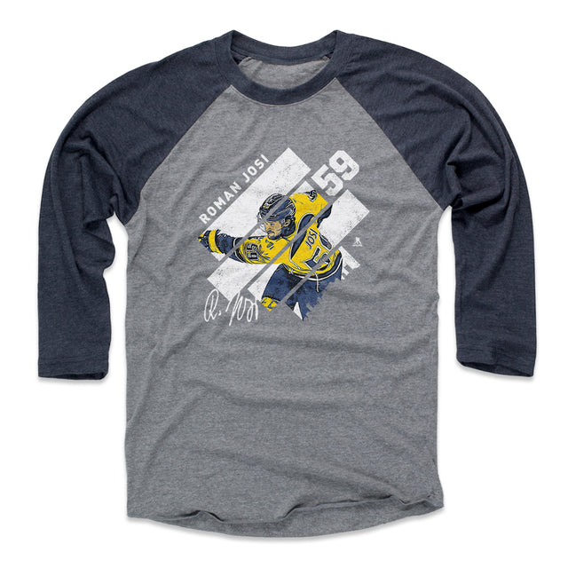 Roman Josi Men's Baseball T-Shirt | 500 LEVEL