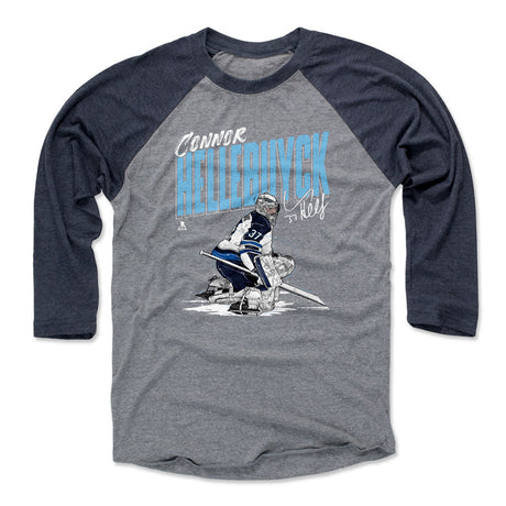 Connor Hellebuyck Men's Baseball T-Shirt | 500 LEVEL