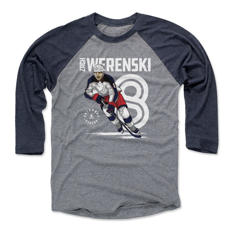 Zach Werenski Men's Baseball T-Shirt | 500 LEVEL