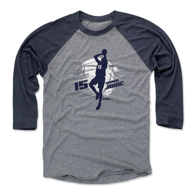 Nikola Jokic Men's Baseball T-Shirt | 500 LEVEL