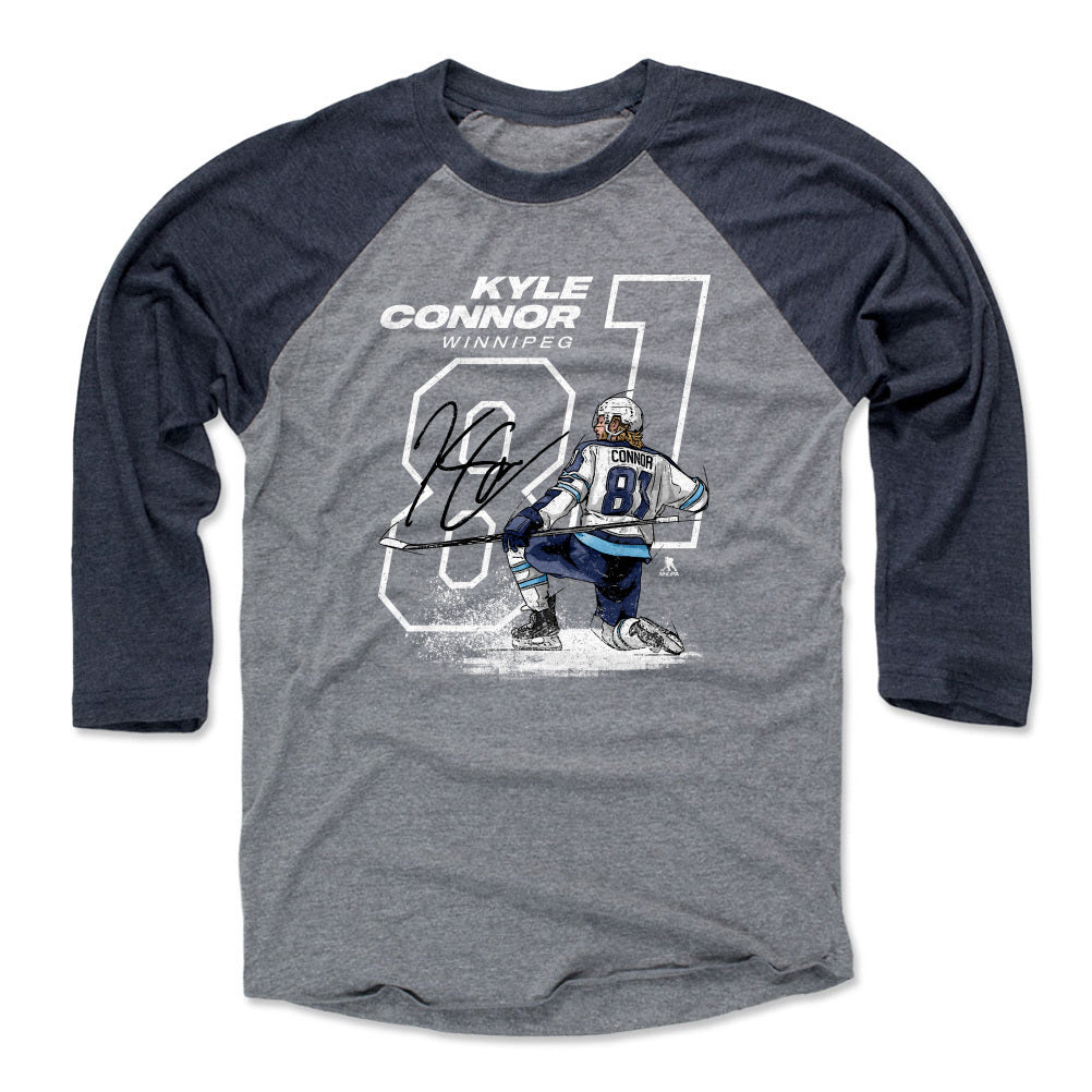 Kyle Connor Men's Baseball T-Shirt | 500 LEVEL