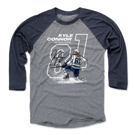 Kyle Connor Men's Baseball T-Shirt | 500 LEVEL