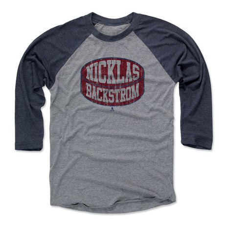 Nicklas Backstrom Men's Baseball T-Shirt | 500 LEVEL
