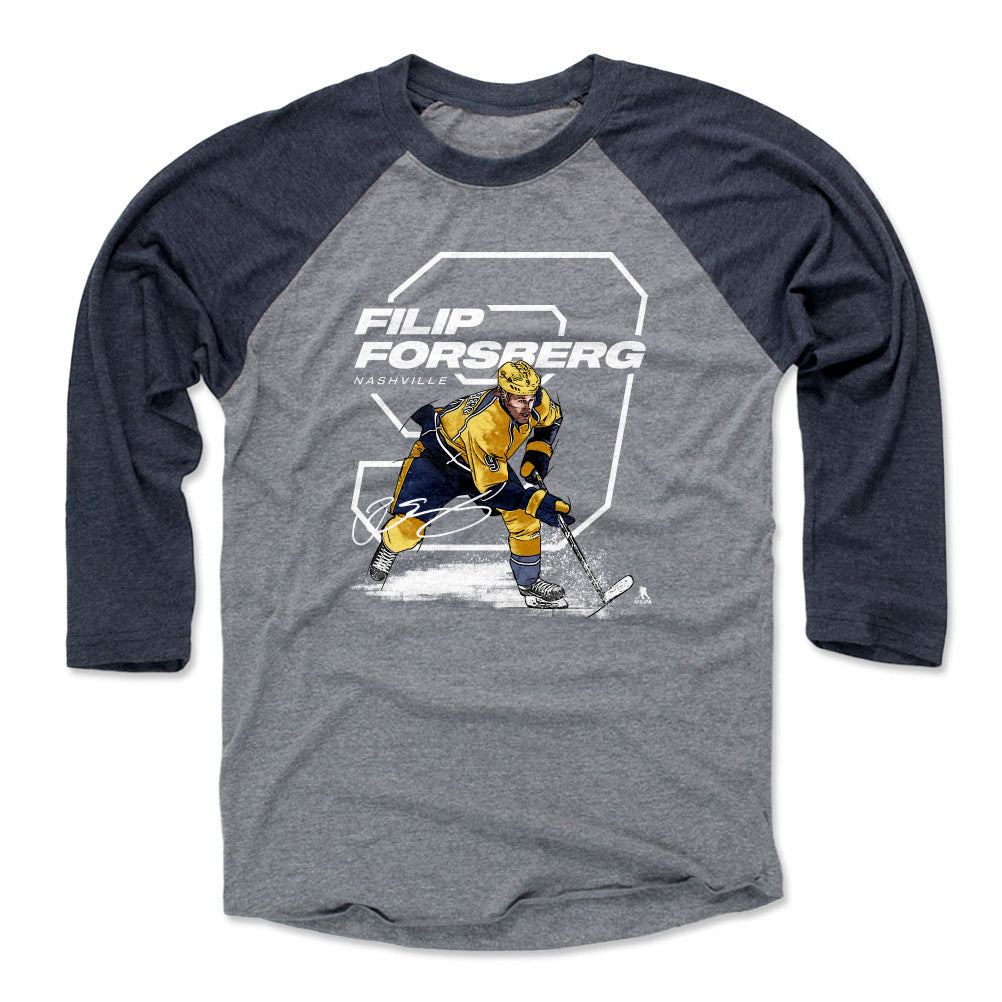 Filip Forsberg Men's Baseball T-Shirt | 500 LEVEL